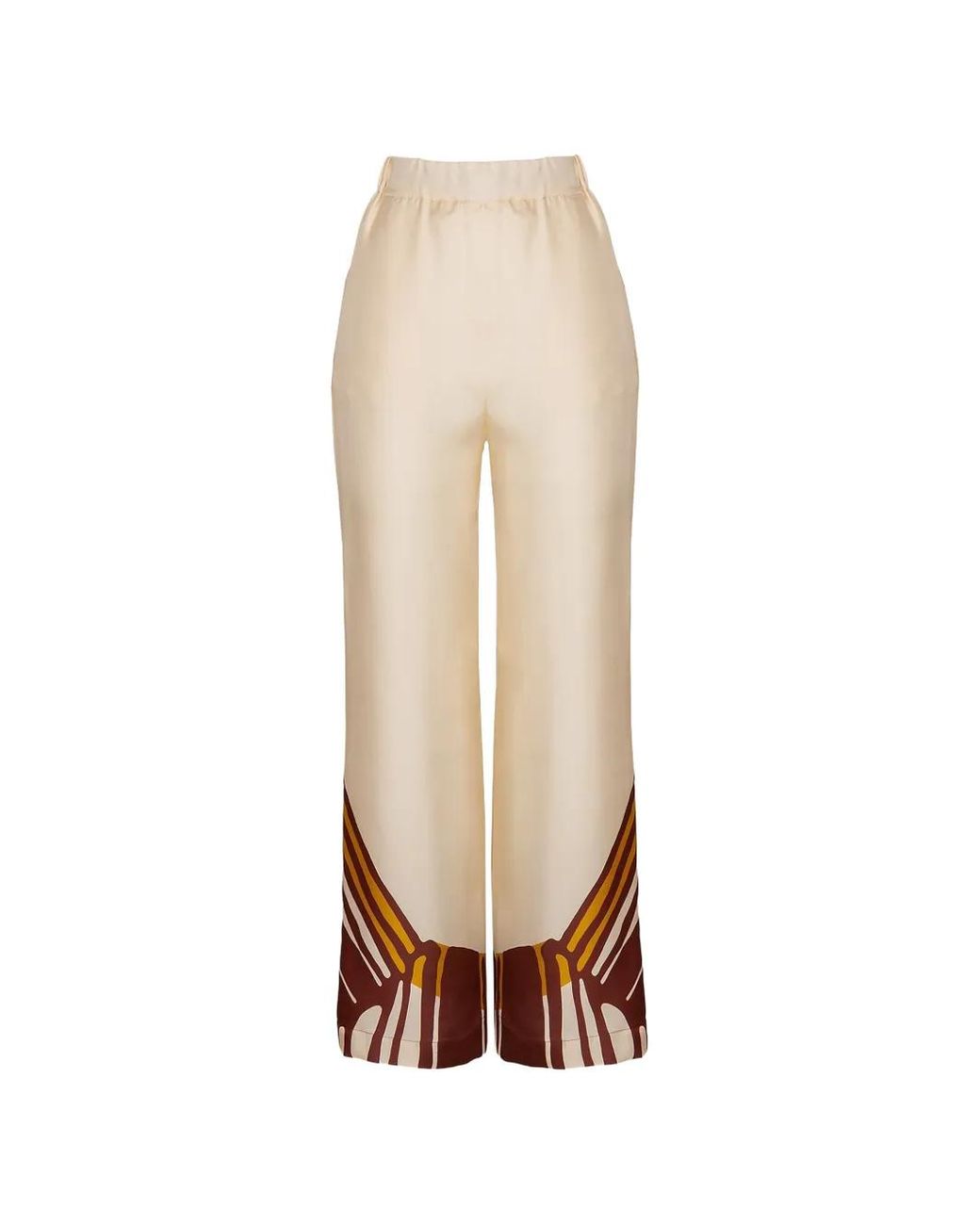 Raquel Diniz White Pantalon Sofia