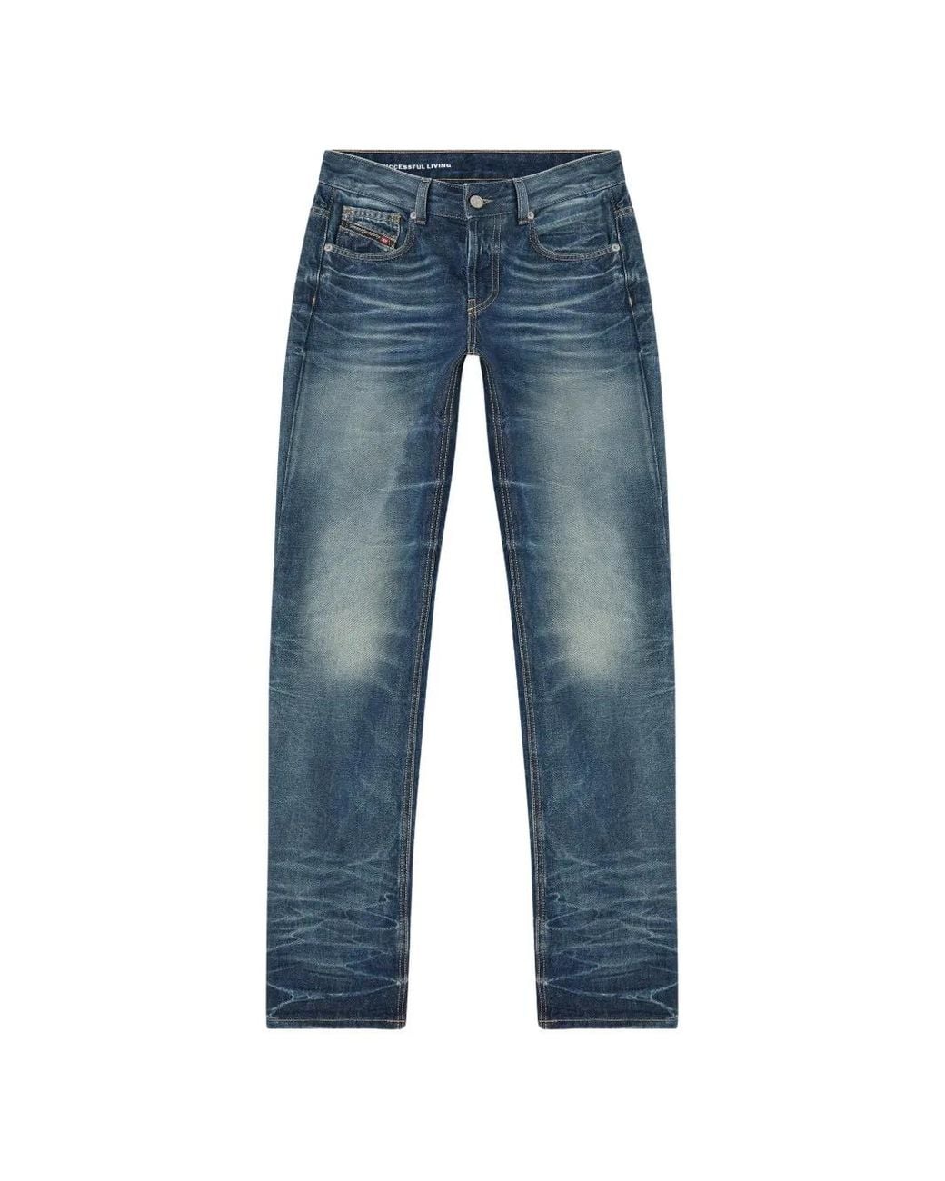 DIESEL Blue Jeans Regular-Waist D-Heel