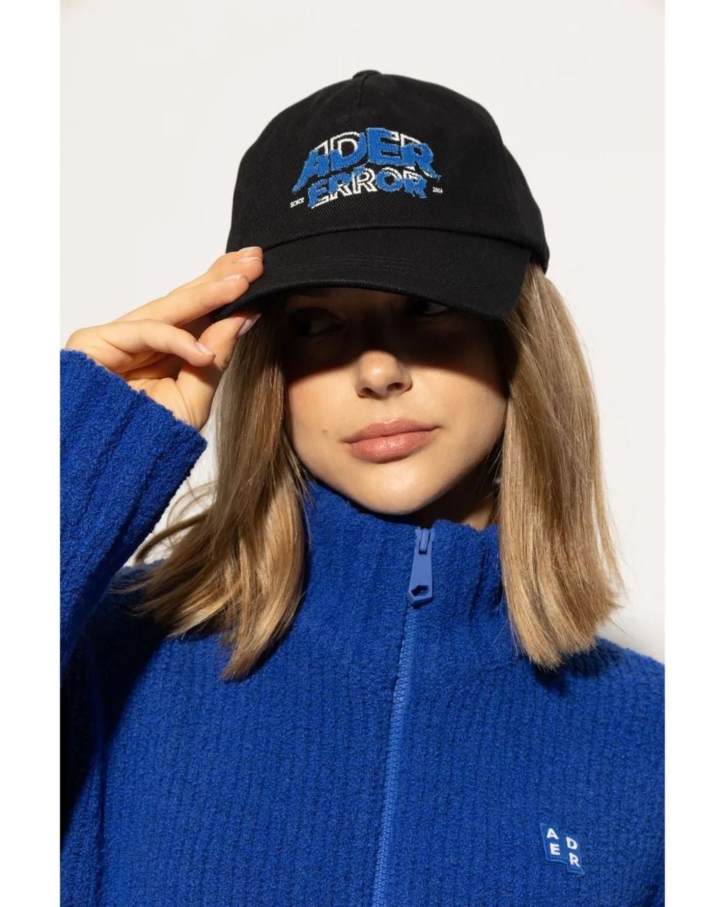 Adererror Black Edca Logo Cap