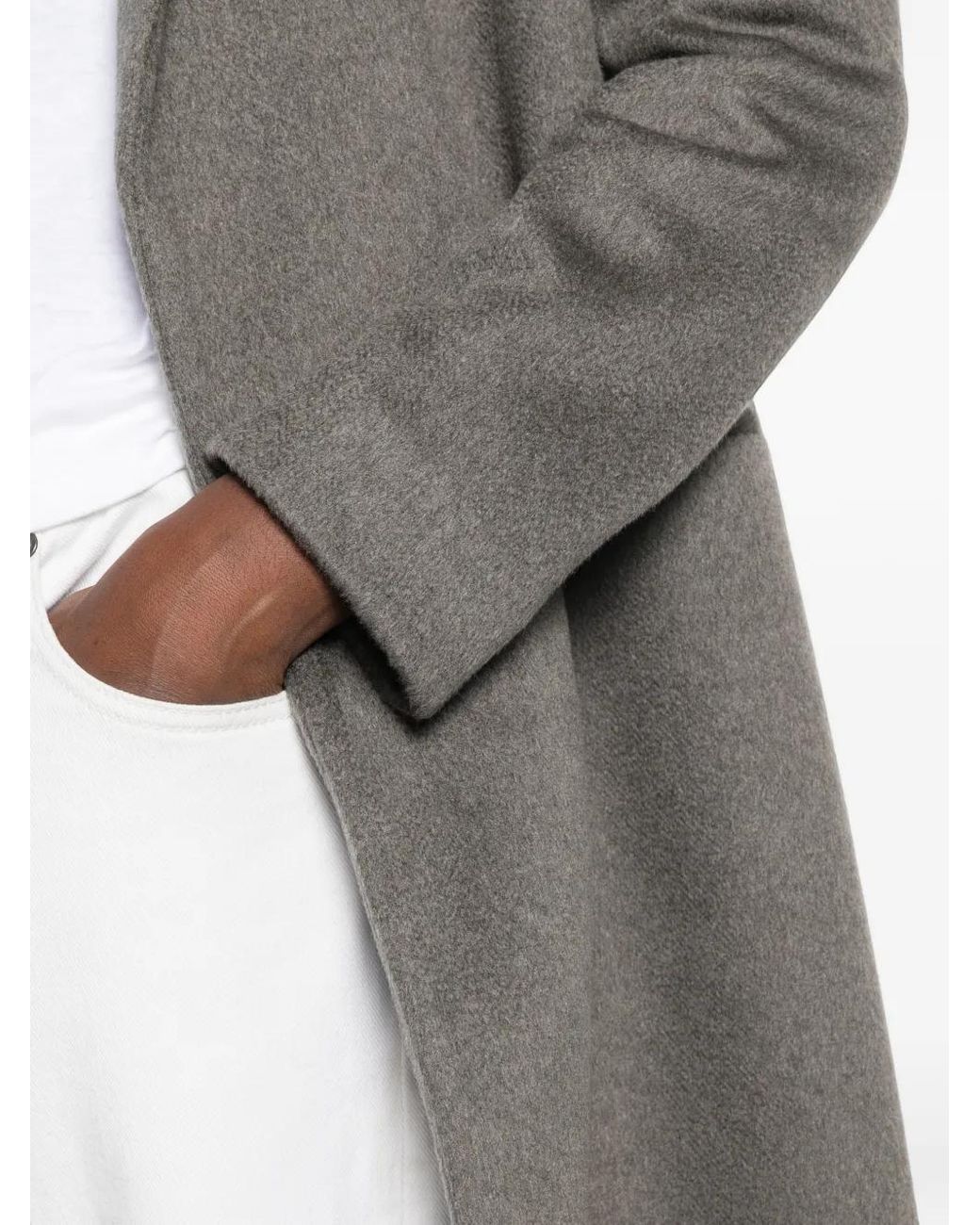 The Row Gray Ciel Coat