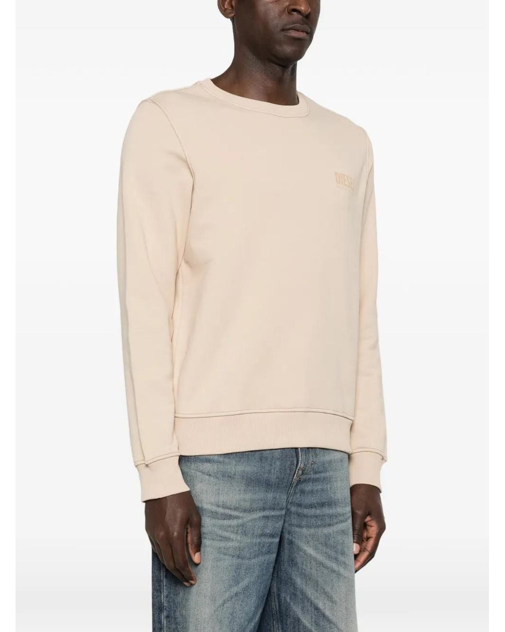 DIESEL Natural Logo Sweatshirt for men