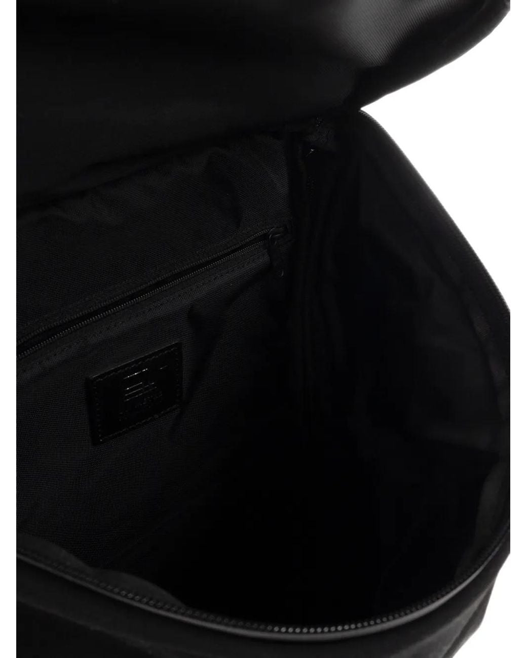 Yohji Yamamoto Black Sac À Dos Gb/Lea/Ny-B Drapé À Empiècements for men