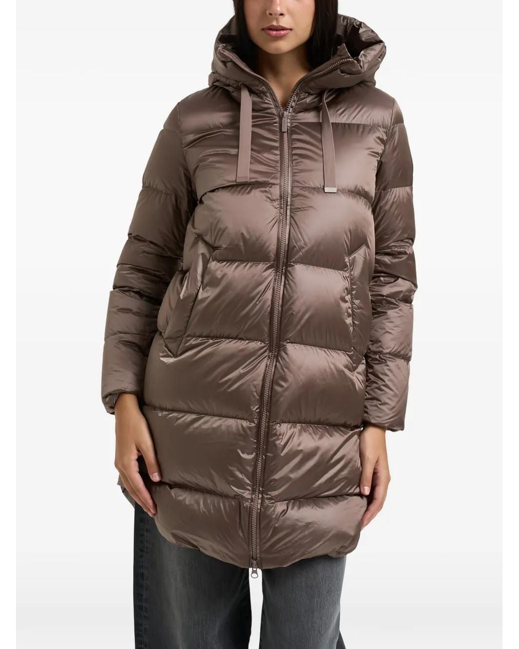 Bomboogie Brown Manteau Geneva À Capuche