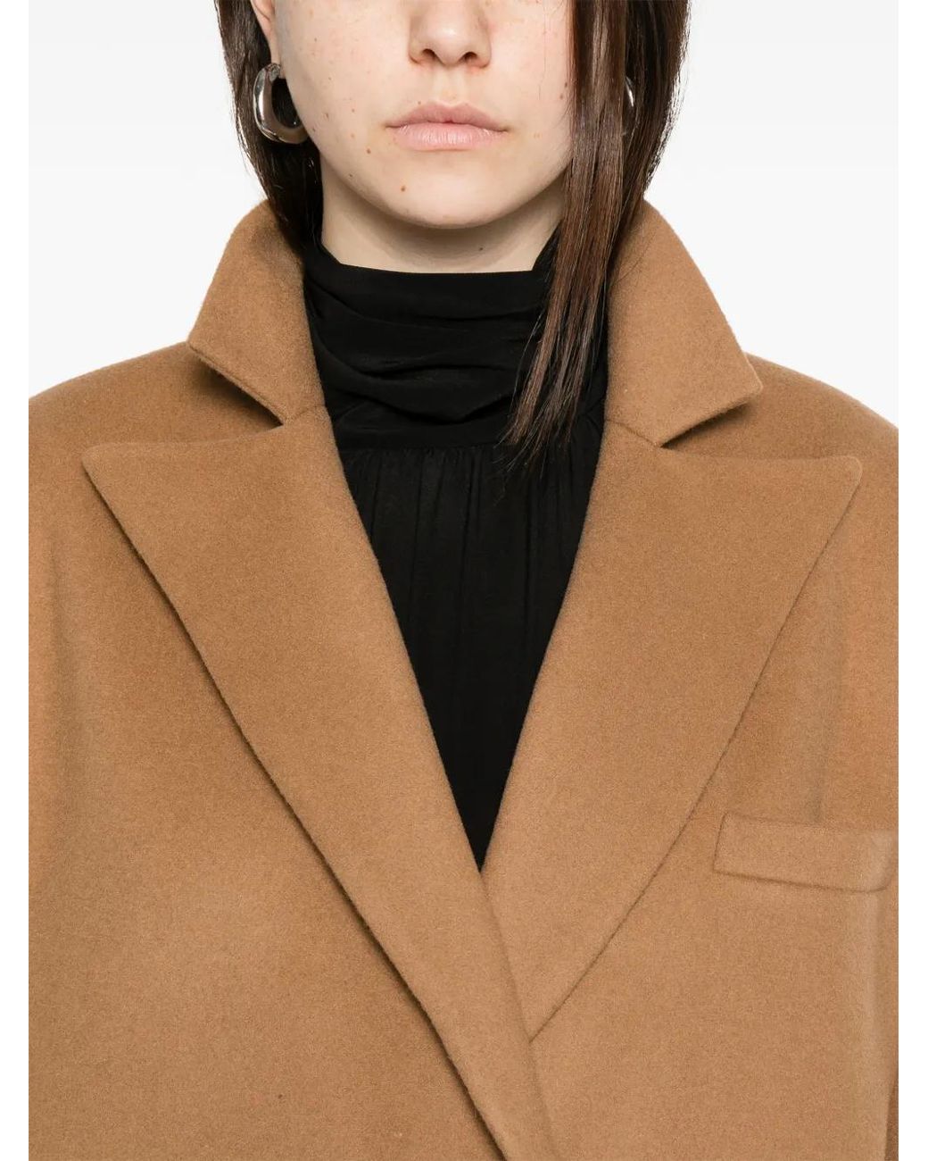 A.M.G Brown Wool Coat