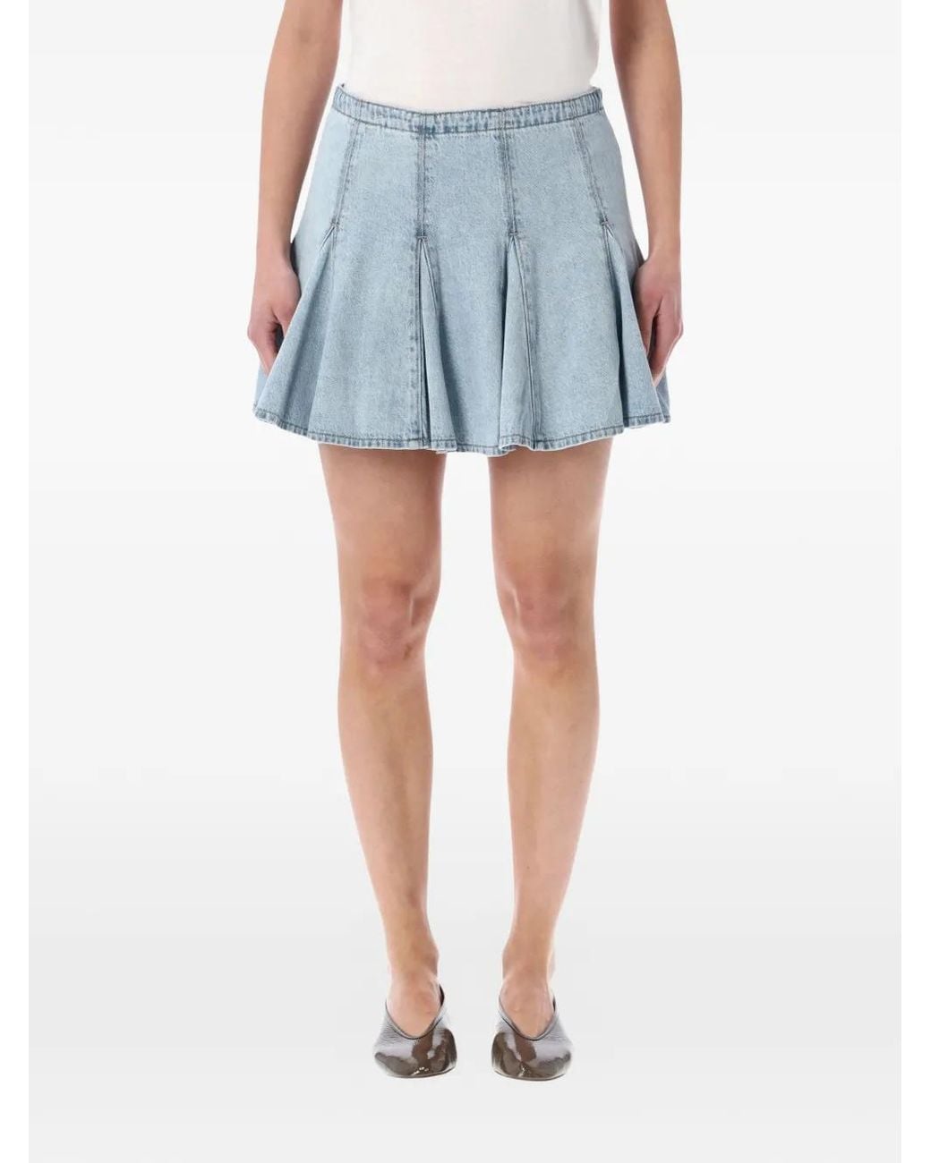 Levi's Godet Mini-Rok in het Blue