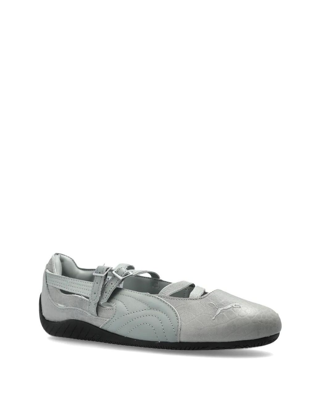 PUMA White Ballet Sneaker Speedcat Ballet Croc