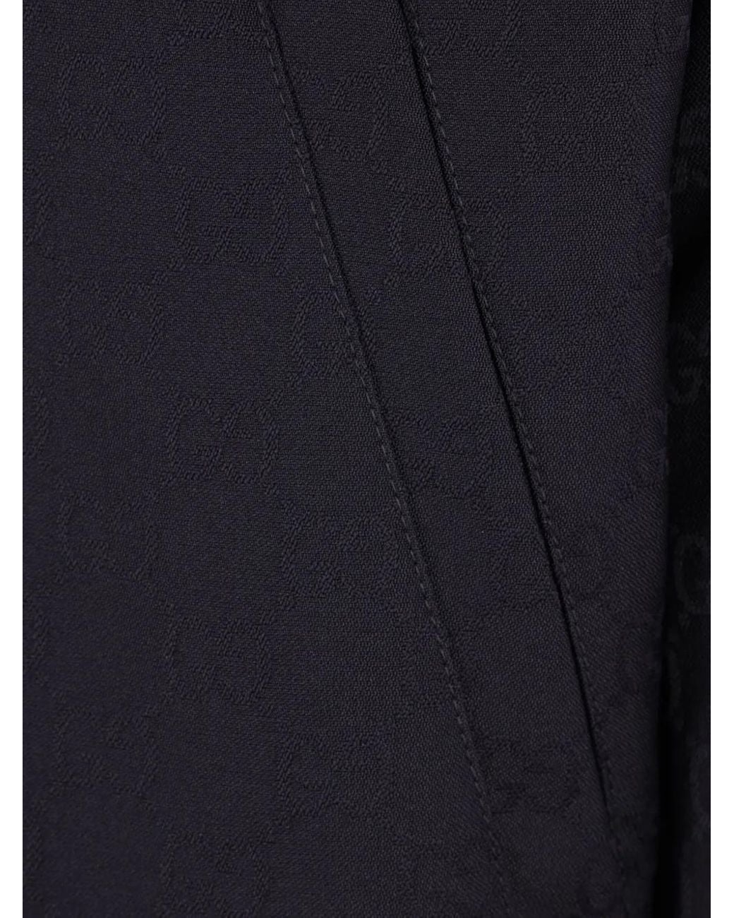 Gucci Blue Gg Reversible Jacket for men