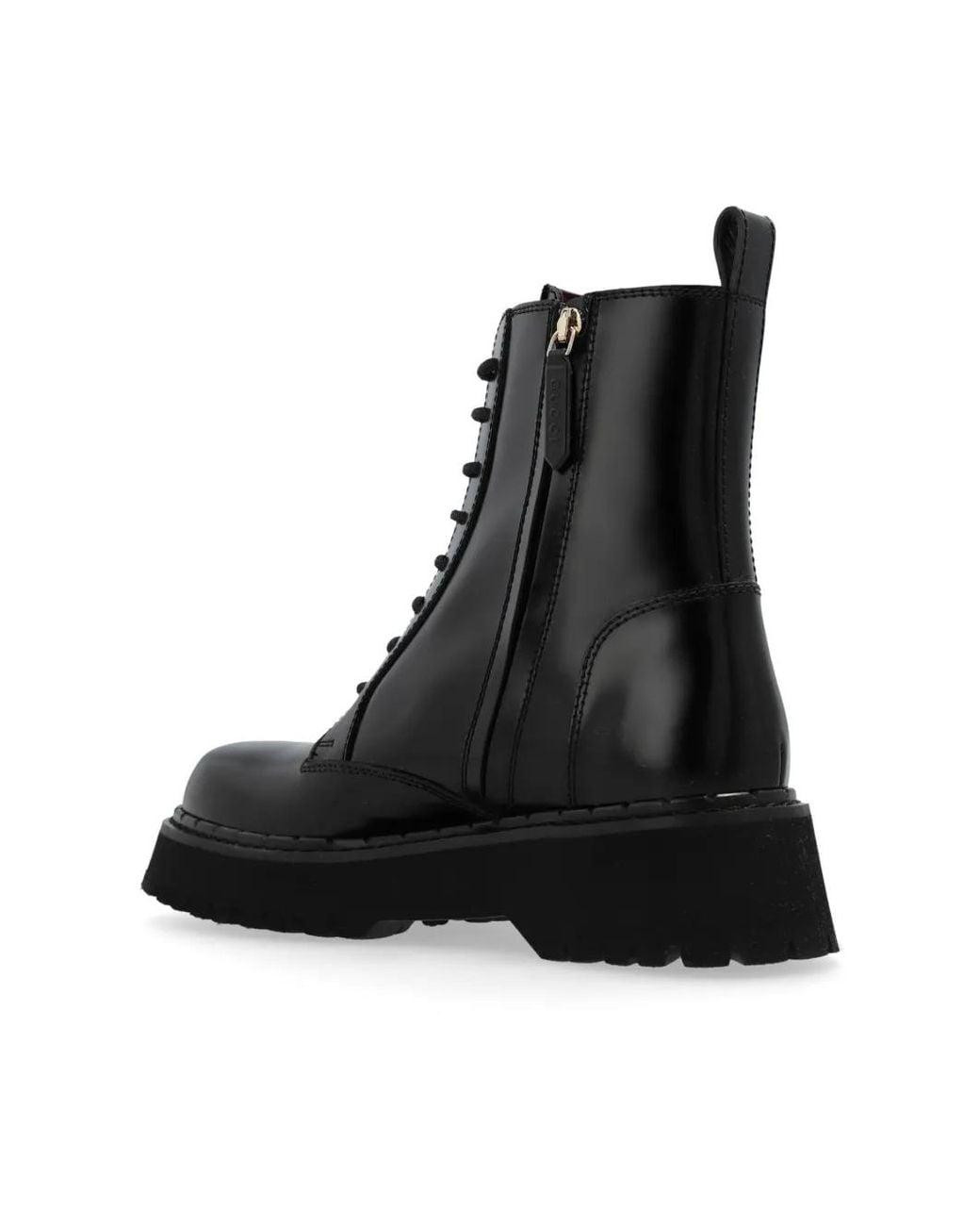 Gucci Black Leather Shoes
