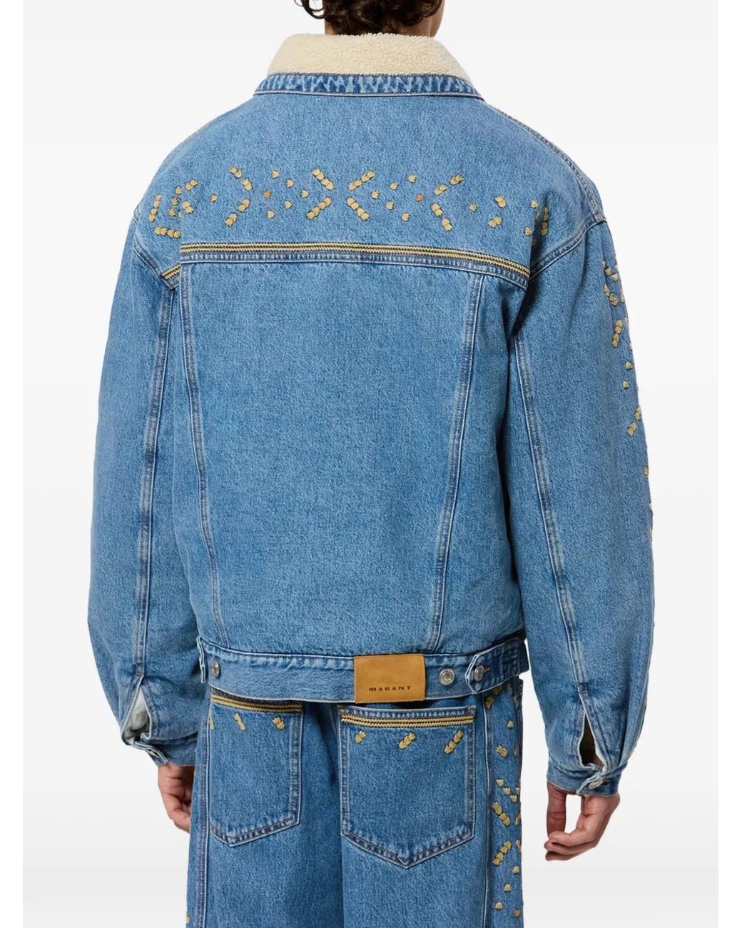 Chaqueta Jackson Isabel Marant de hombre de color Blue