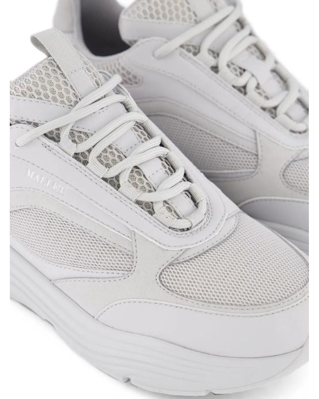 Mallet White Cyrus 2.0 Triple Sneakers for men