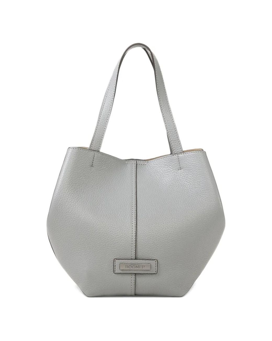 Bogner Gray Neuwies Keiko Detachable-Pouch Tote Bag