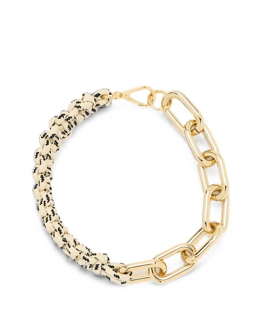 Plan C Metallic Chunky-Chain Necklace