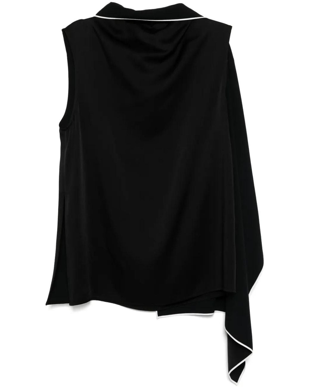 Stella McCartney Black Tie Top