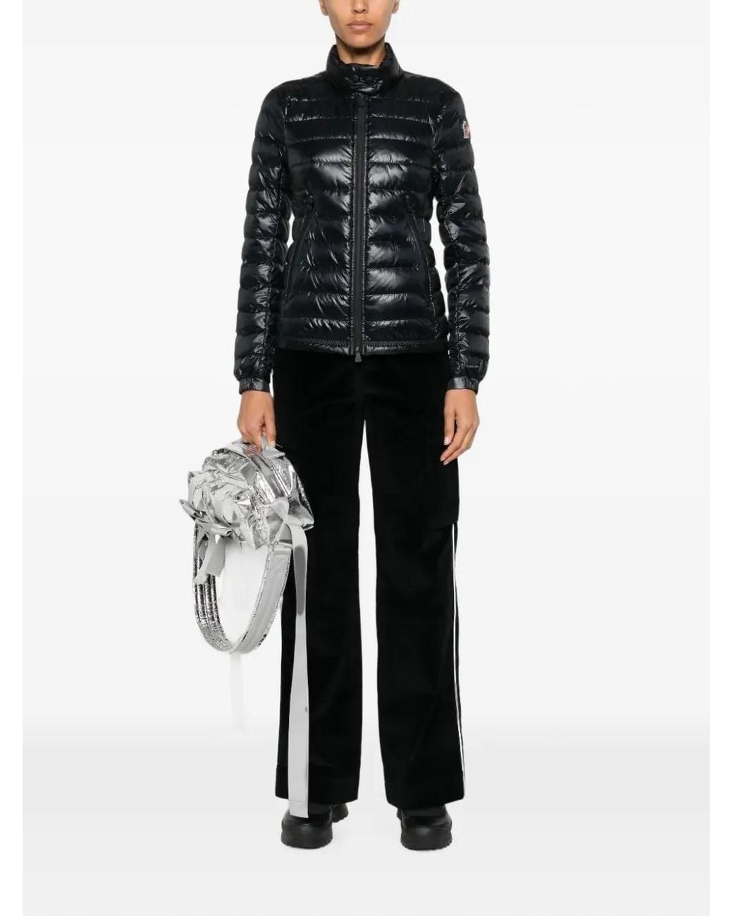 Moncler Black Walibi Quilted Down Jacket