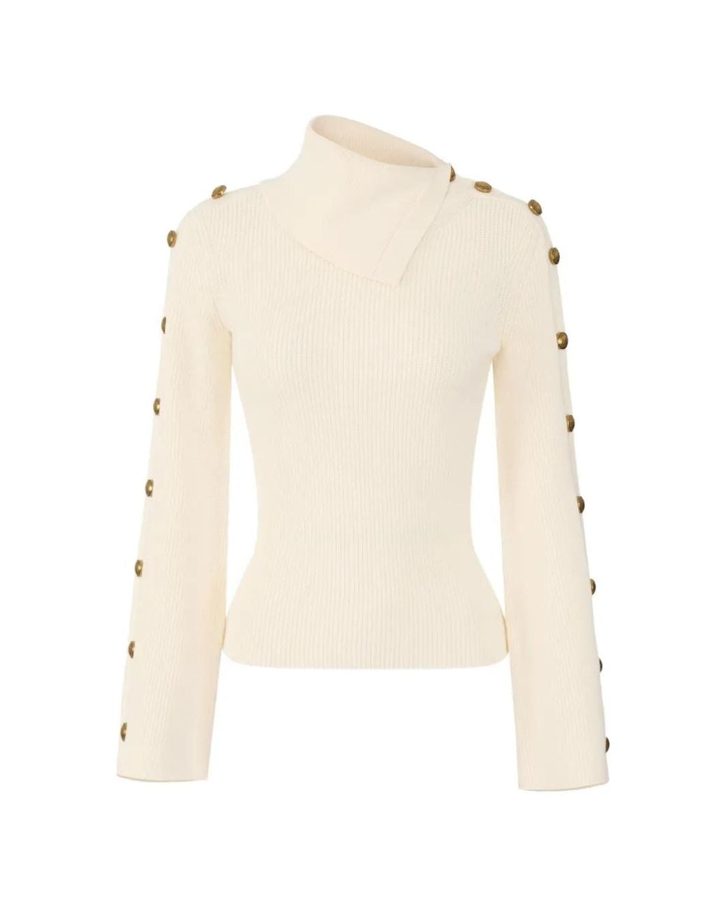Elisabetta Franchi White Sueter