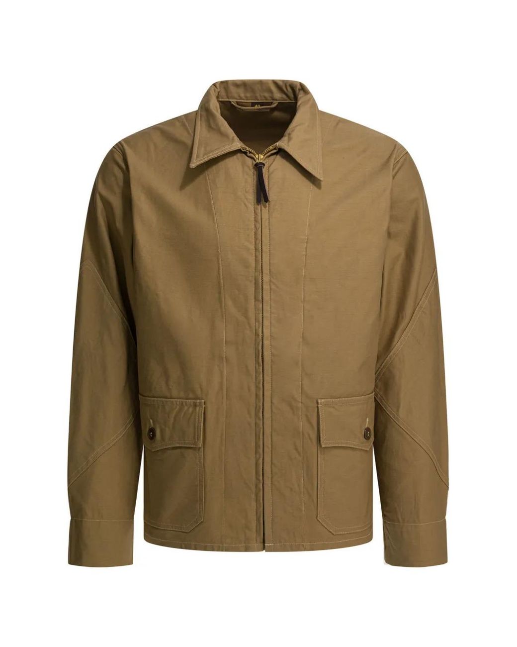 Buzz Rickson's M-421A Jacke Mit Reißverschluss in Green für Herren