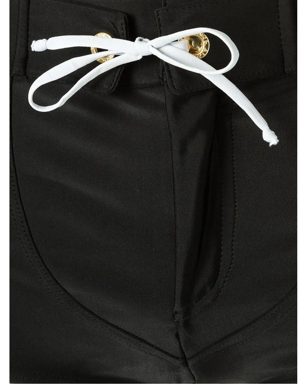 Panelled Drawstring Trunks Amir Slama pour homme en coloris Black