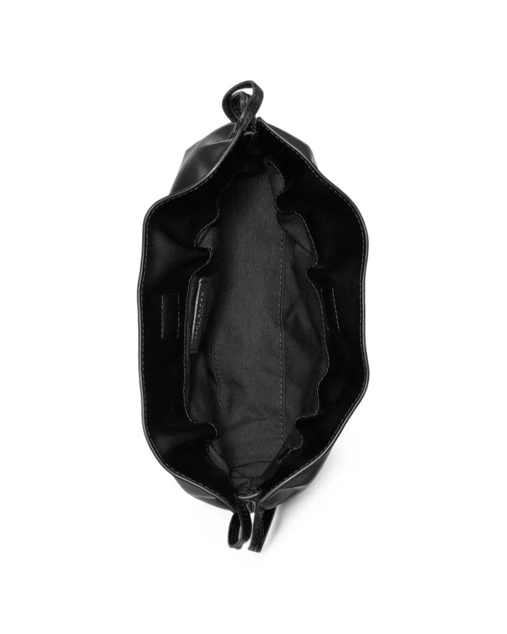 Tory Burch Black Ella Drawstring Tote Bag