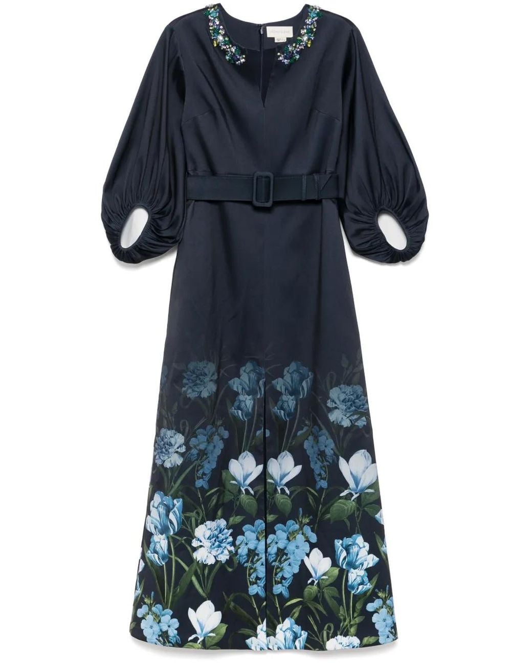 Sachin & Babi Blue Olympia Gown