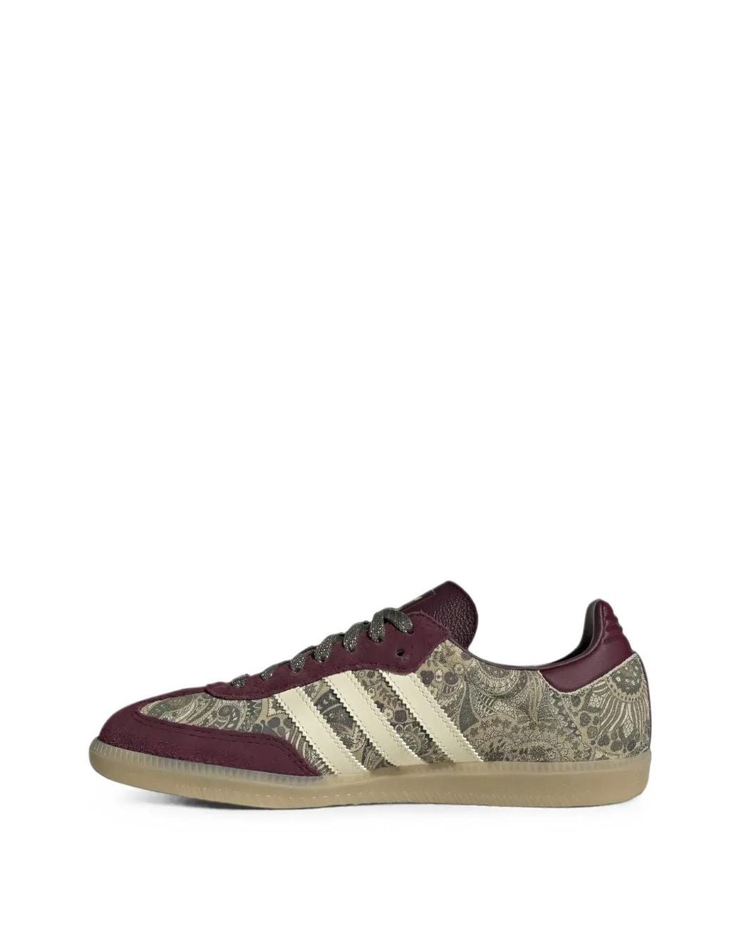 Adidas Brown X Liberty London Samba Og Paisley-Print Sneakers for men