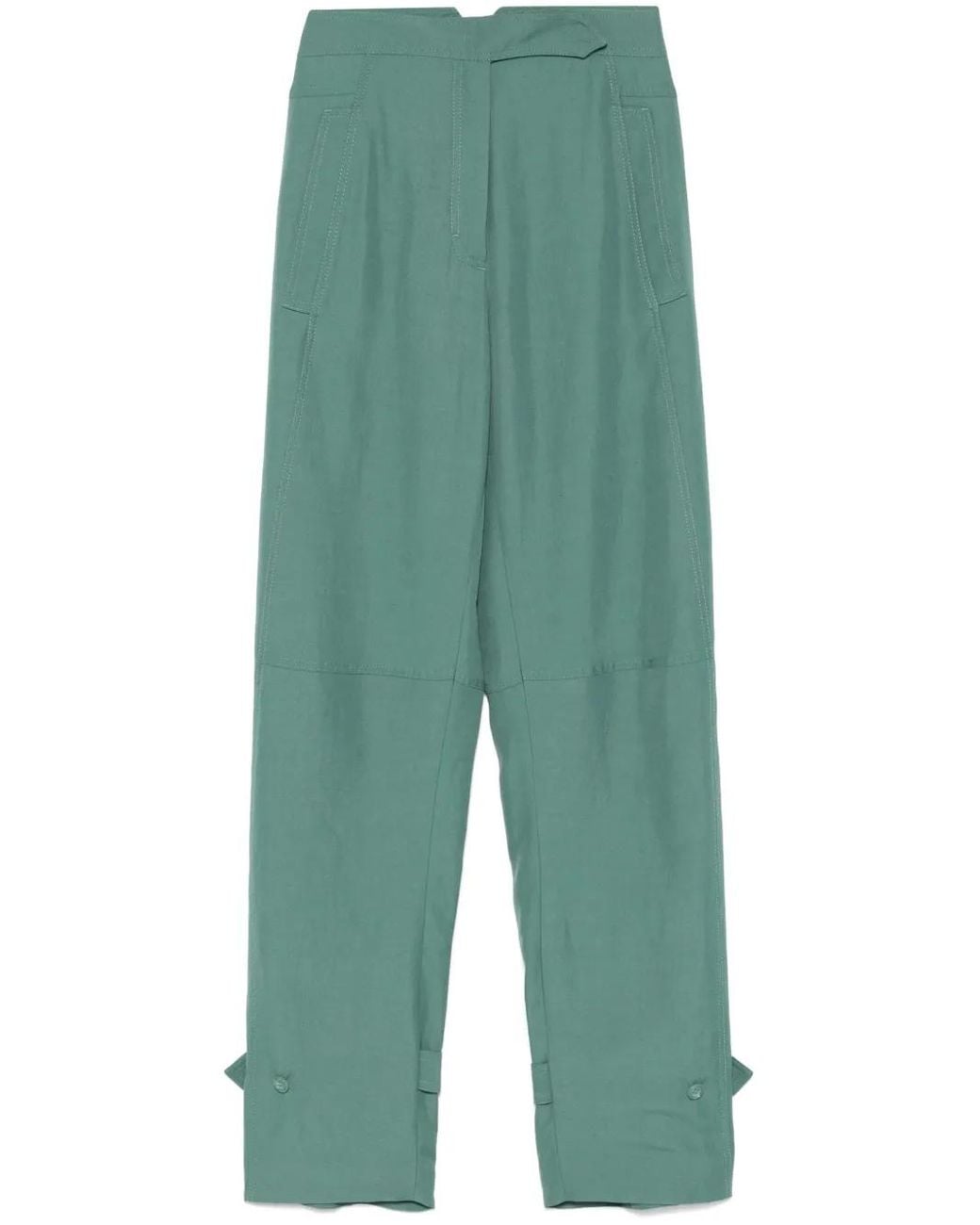 Dorothee Schumacher Green Summer Cruise Trousers