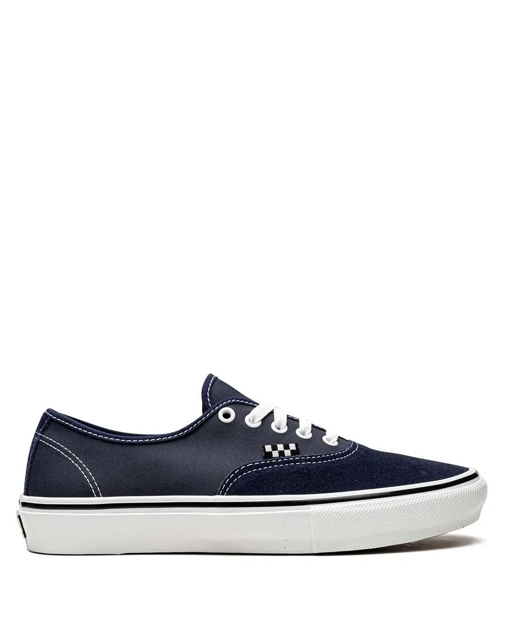 Vans Blue Skate Authentic "Dress" Sneakers
