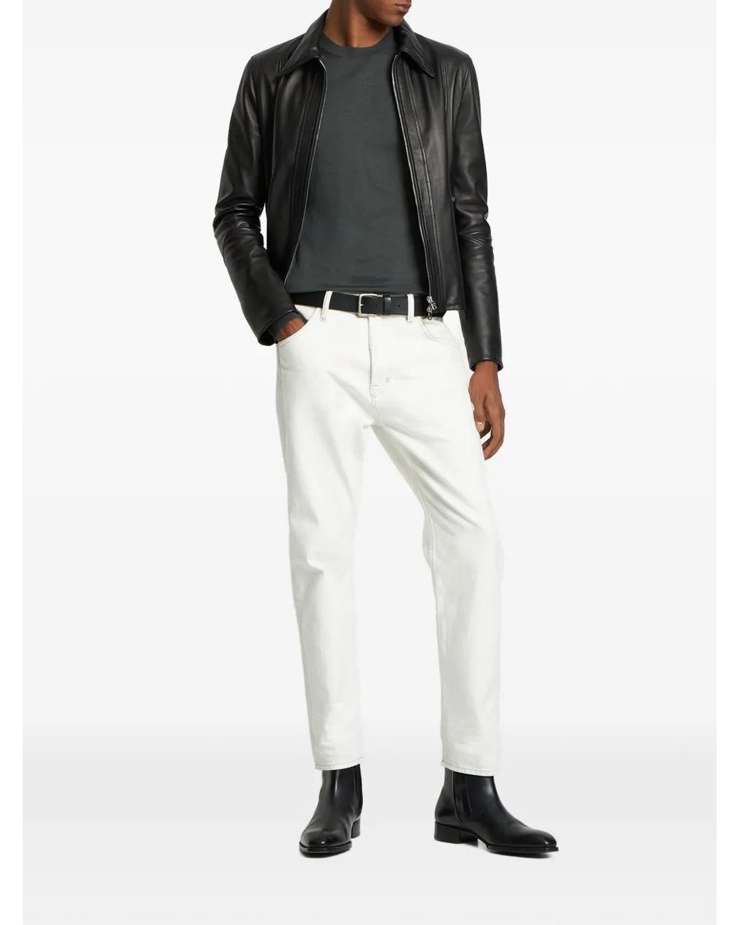 Tom Ford Green Round-Neck Sweater for men