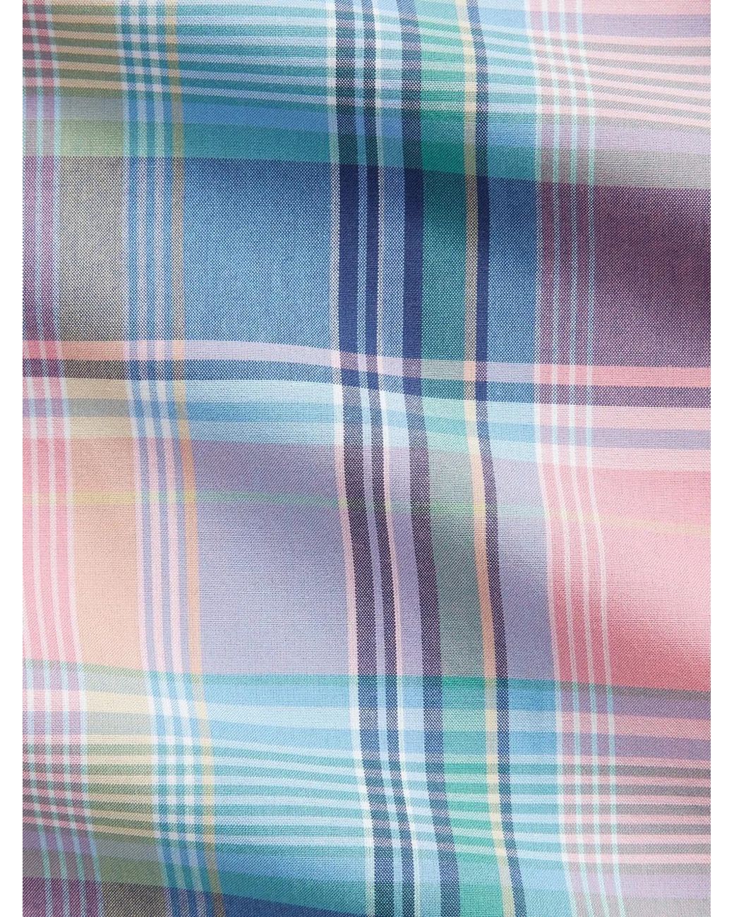 Polo Ralph Lauren Blue Checked Long-Sleeve Shirt for men