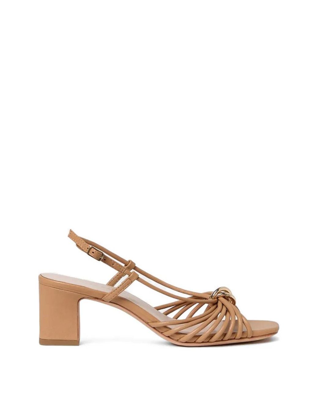Loeffler Randall Natural Minna Dune Hardware Sandals
