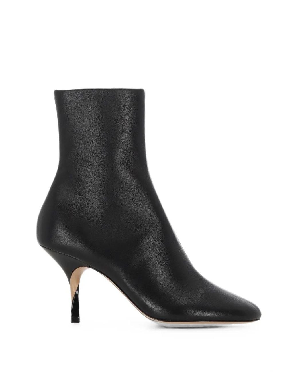 Jacquemus Black Pointed-Toe Ankle Boots
