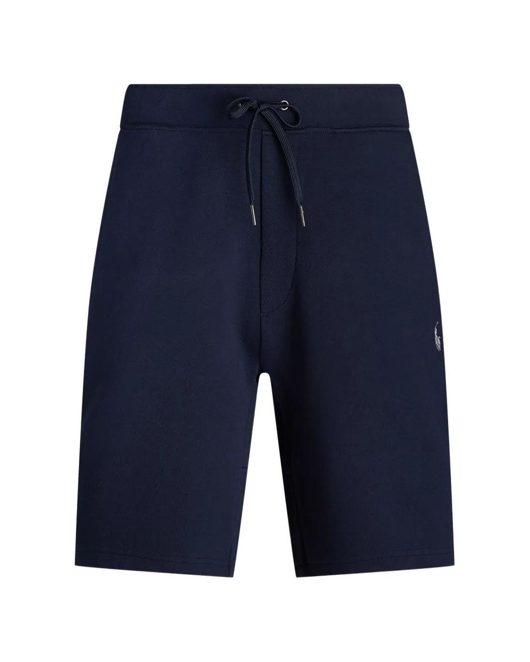 Polo Ralph Lauren Blue Logo-Embroidered Drawstring Shorts for men