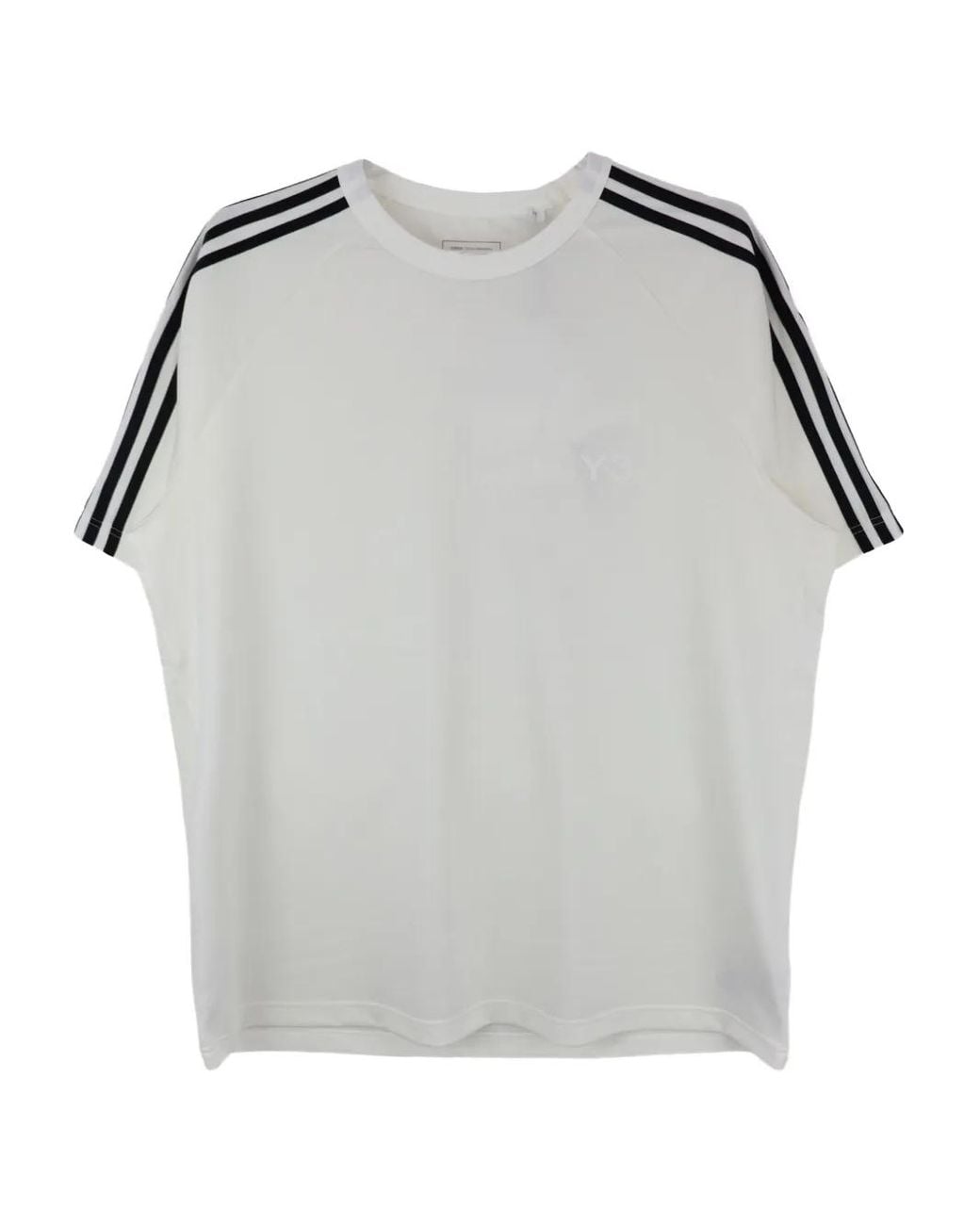 Y-3 Gray Logo T-Shirt for men
