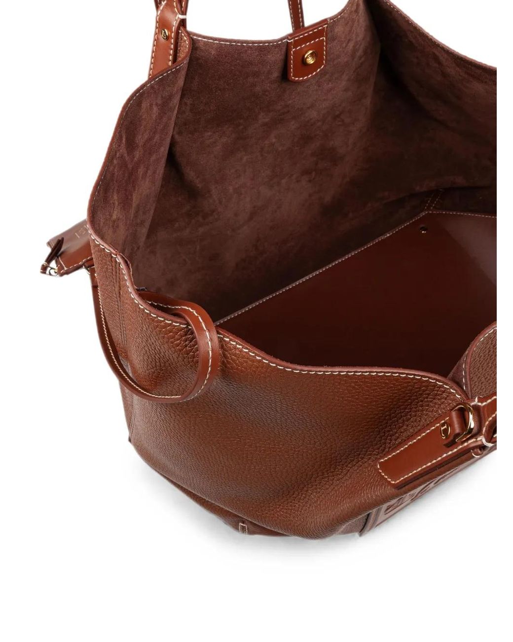 Lanvin Brown Catch Tote Bag
