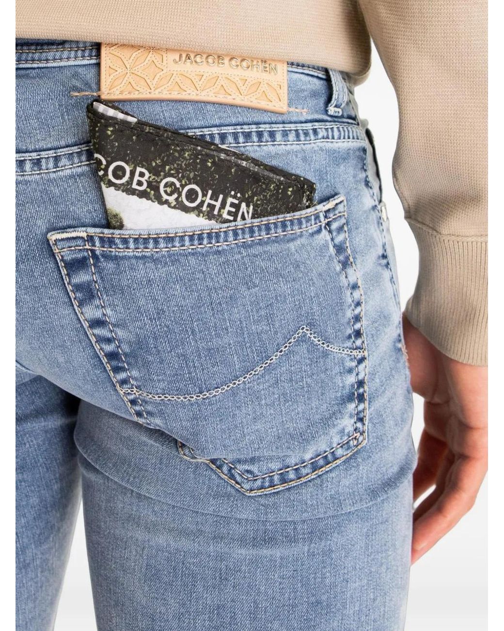 Jacob Cohen Blue Nick Slim-Fit Jeans for men