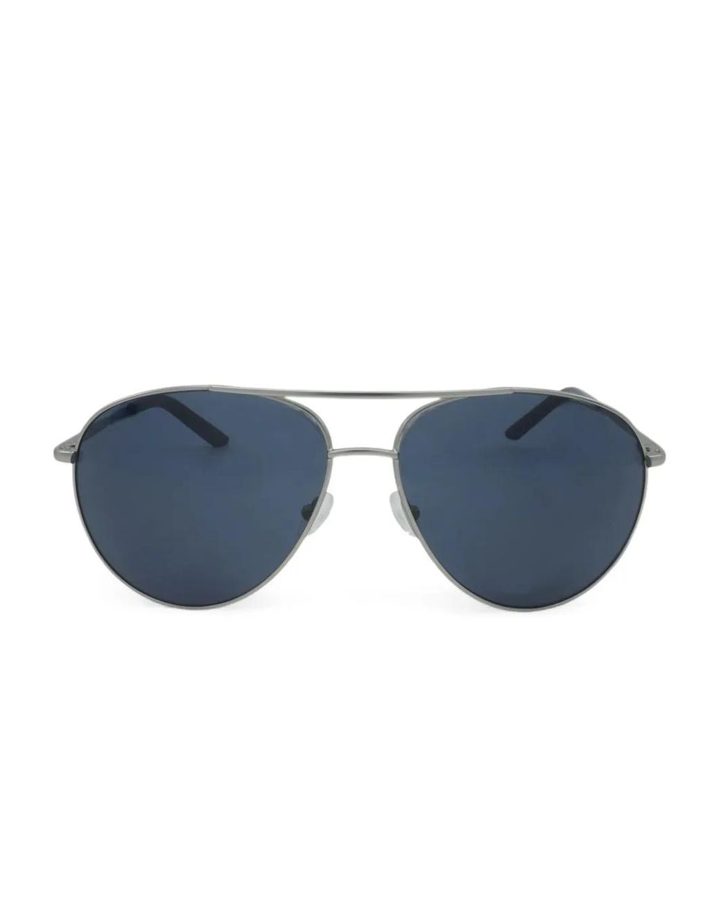 Nike Blue Chance Pilot-Frame Sunglasses for men