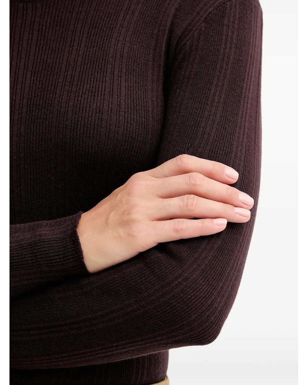 Sessun Black Roll-Neck Sweater