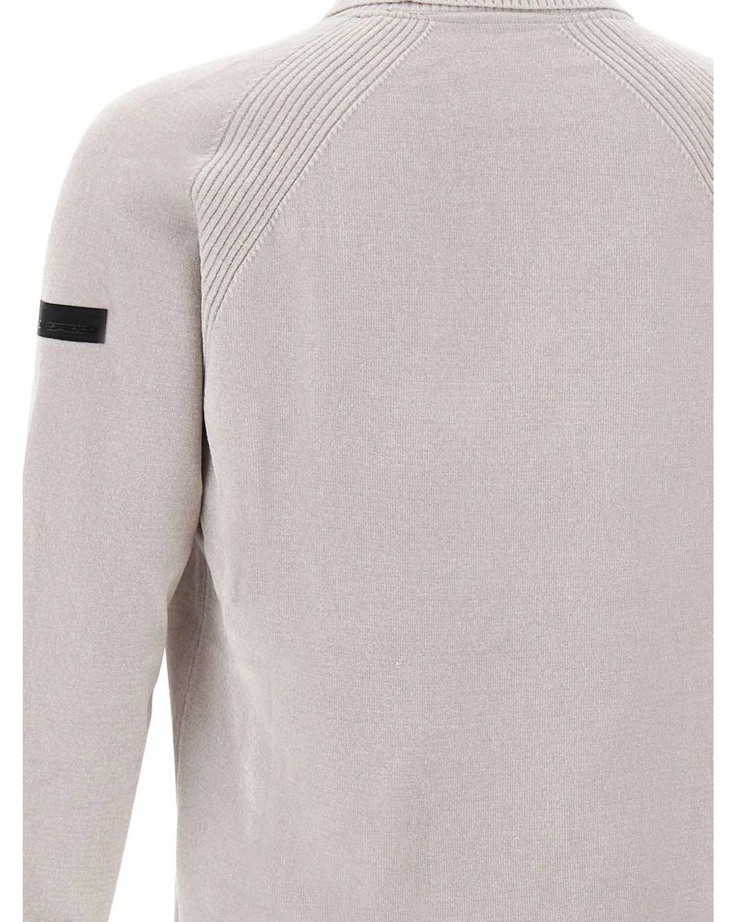 Pull Côtelé À Col Roulé Rrd pour homme en coloris White
