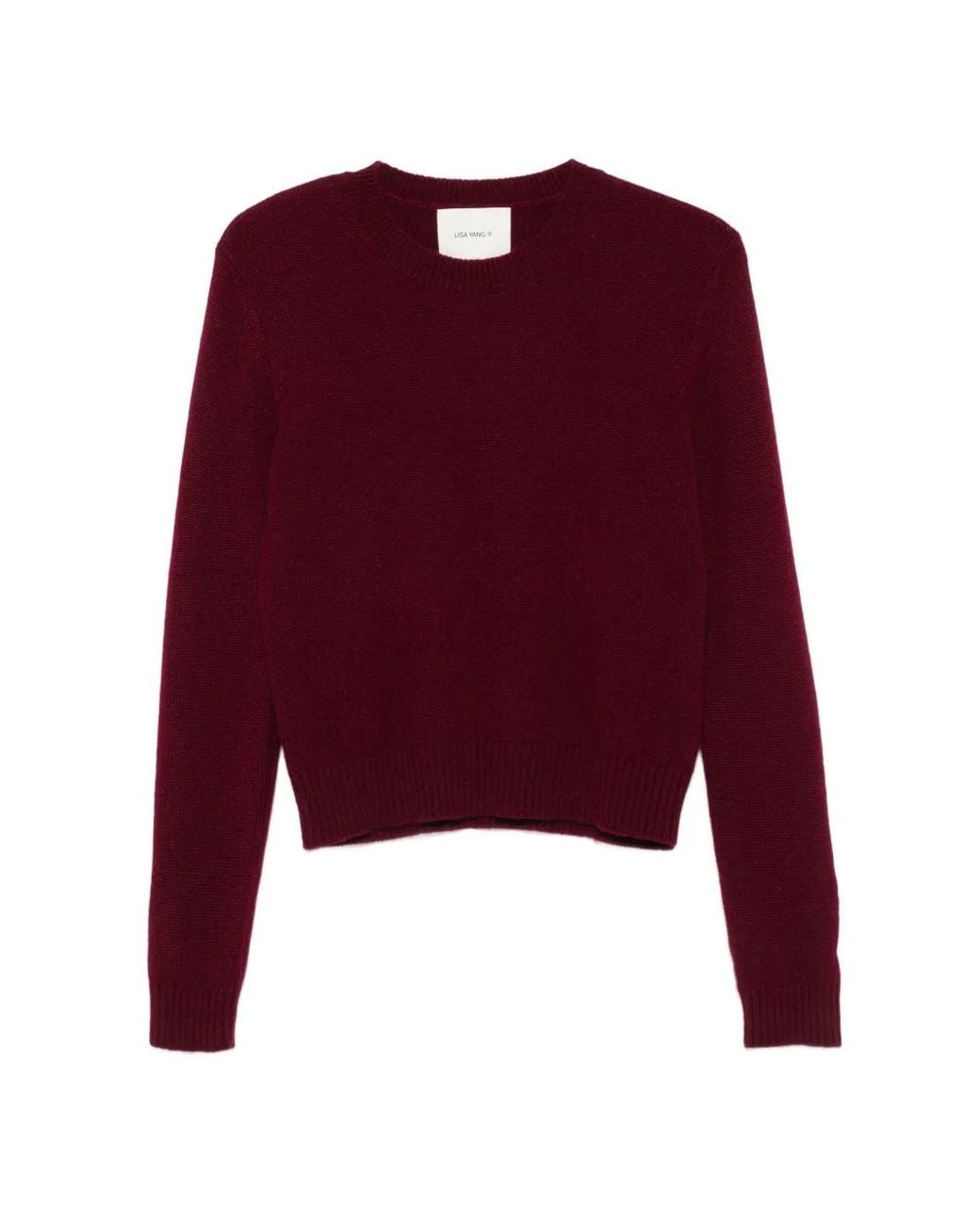 Lisa Yang Red Mable Sweater