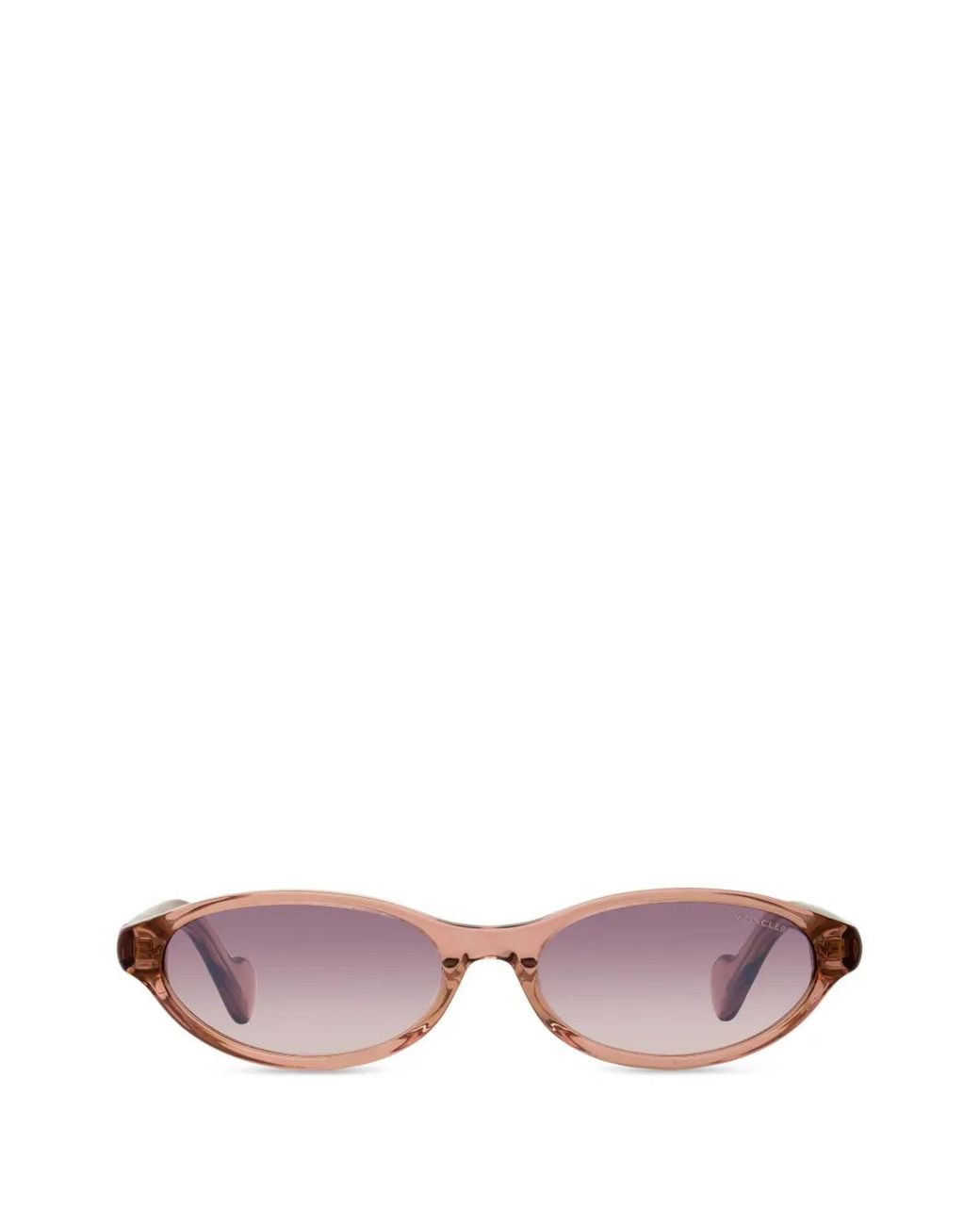 Moncler Pink Oval-Frame Sunglasses
