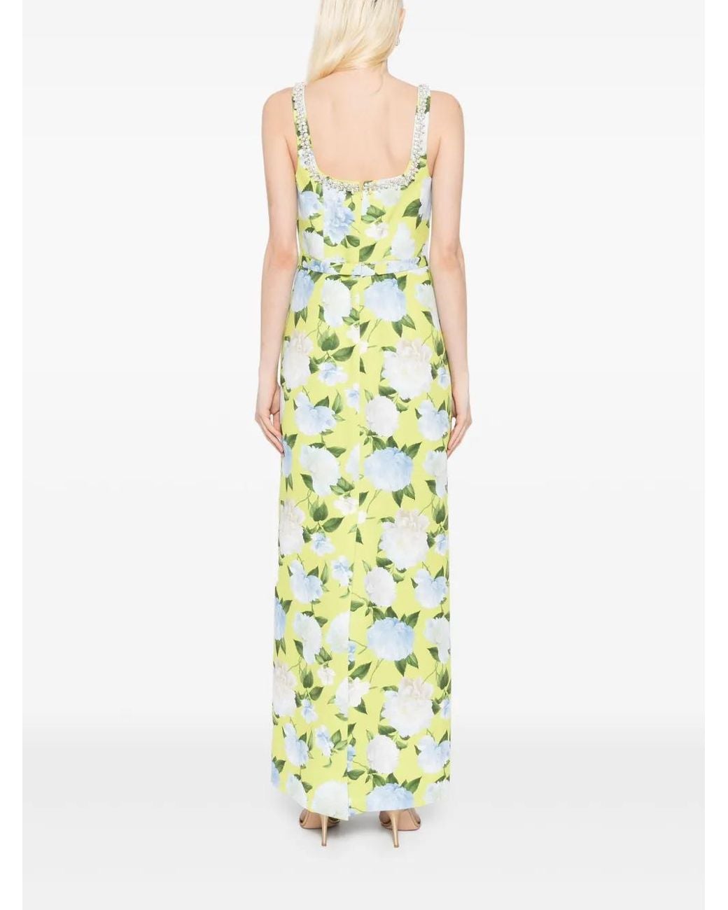 Sachin & Babi Yellow Lana Gown Dress