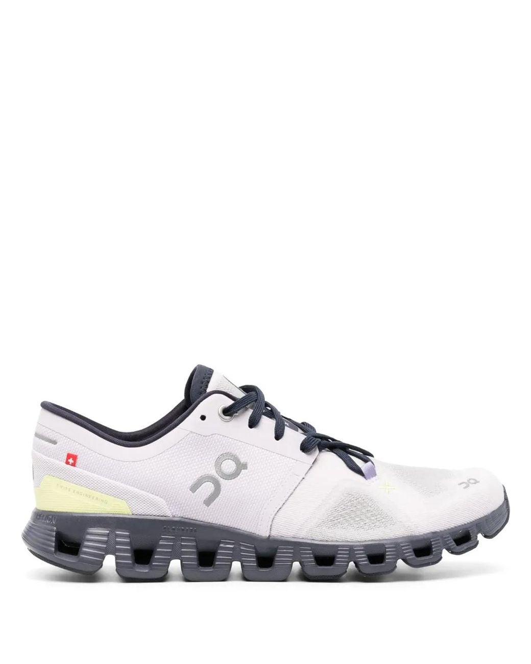 On Shoes White Cloud X 3 Lace-Up Sneakers