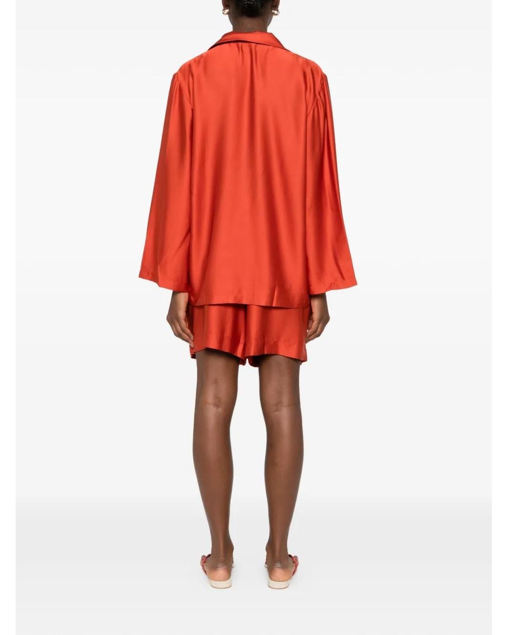 Silkylicious Red Ensemble Short Alua