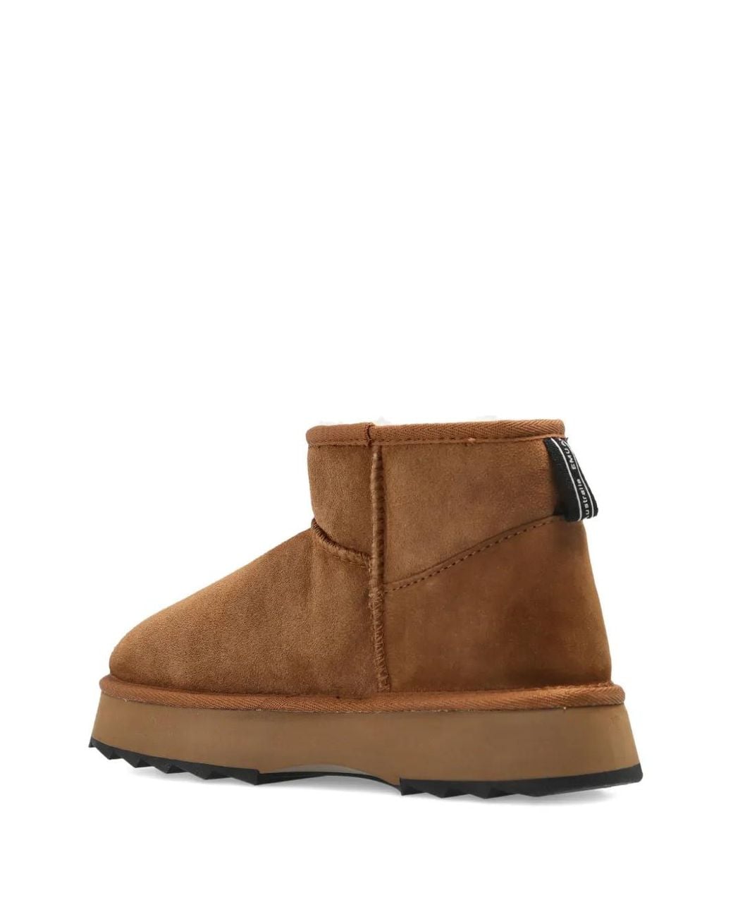 EMU Brown 40Mm Platform-Sole Boots