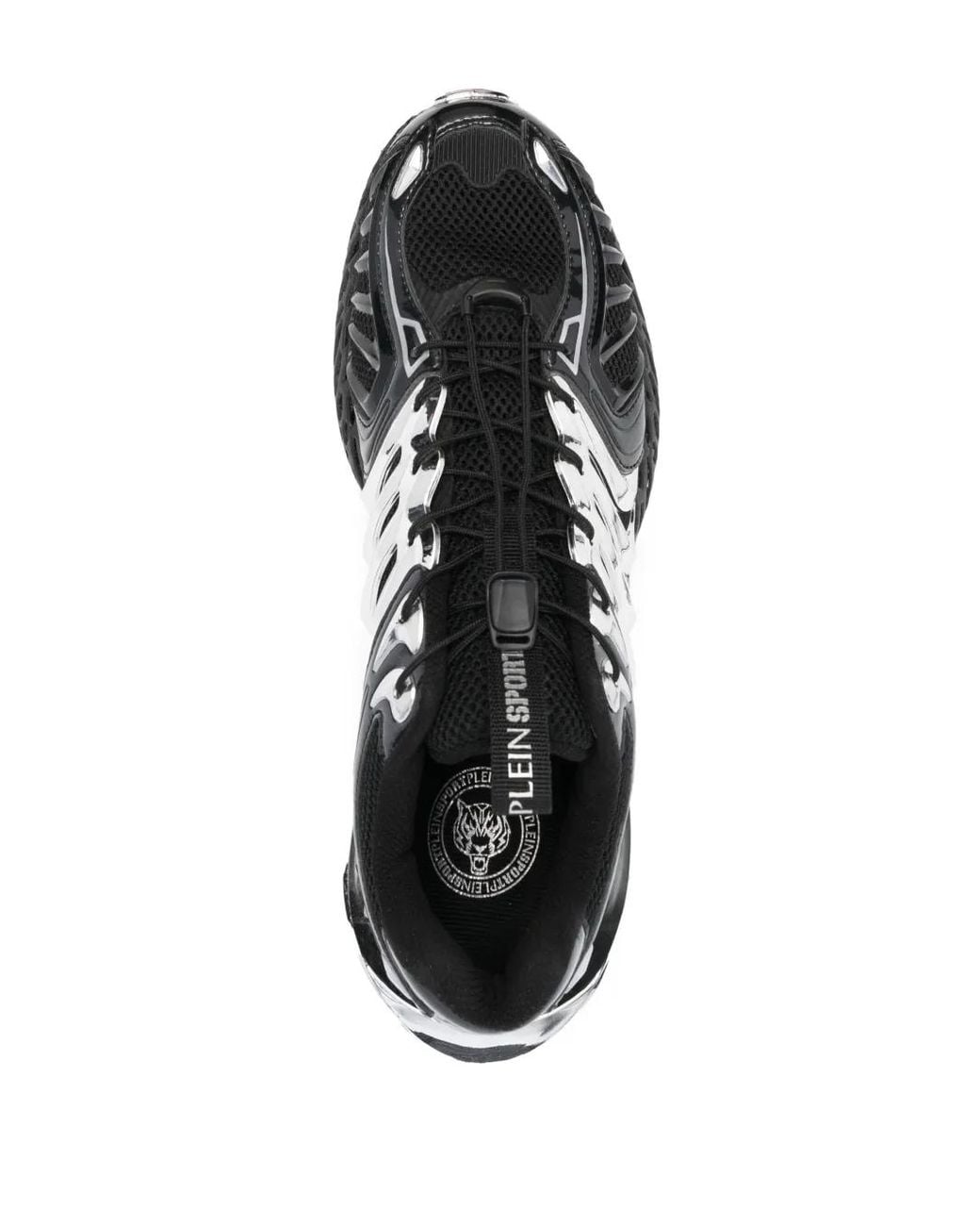 Philipp Plein Black Thunder Stroke Gen X 02 Sneakers