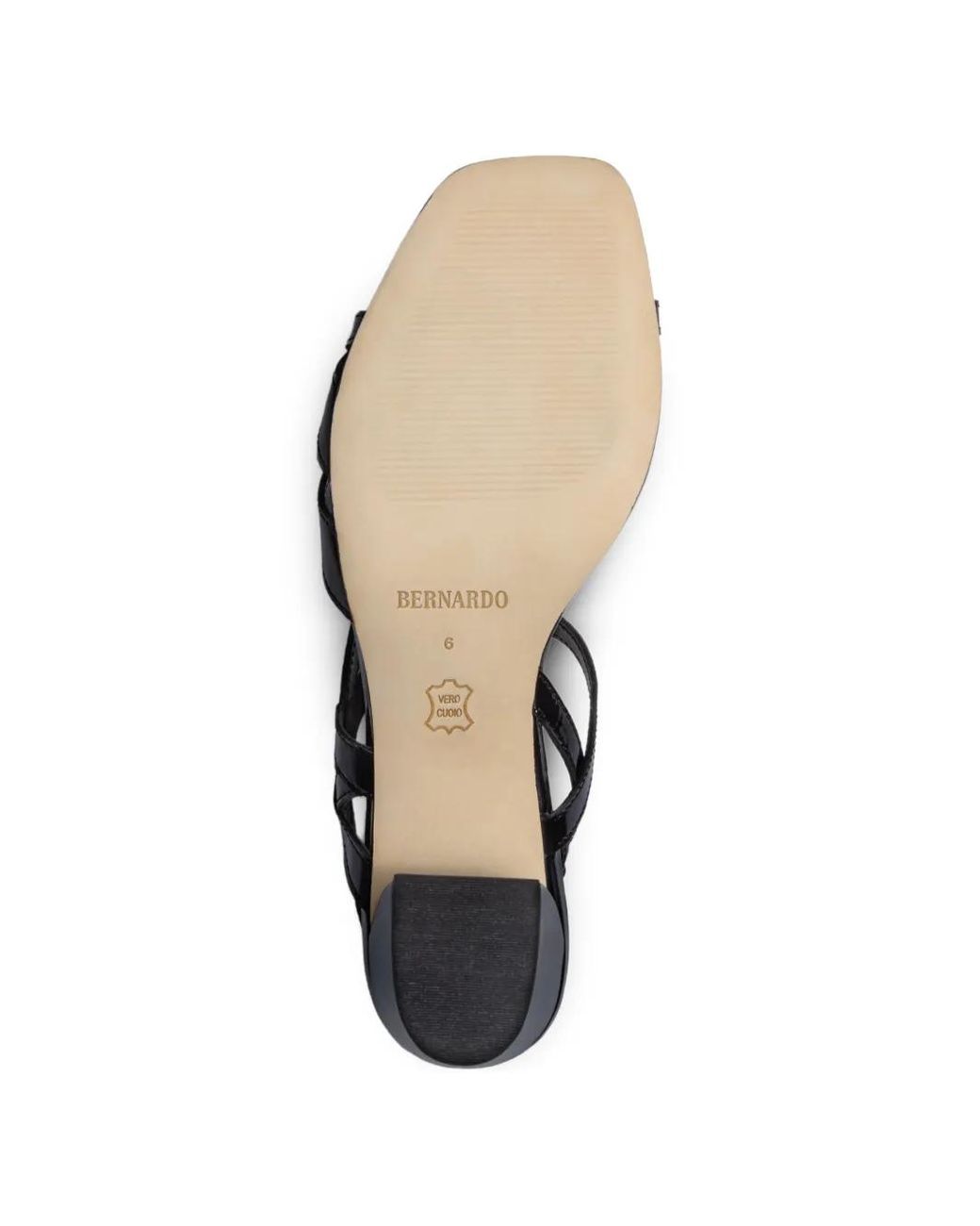 Bernardo White Gyoda Square-Toe Strappy Sandals