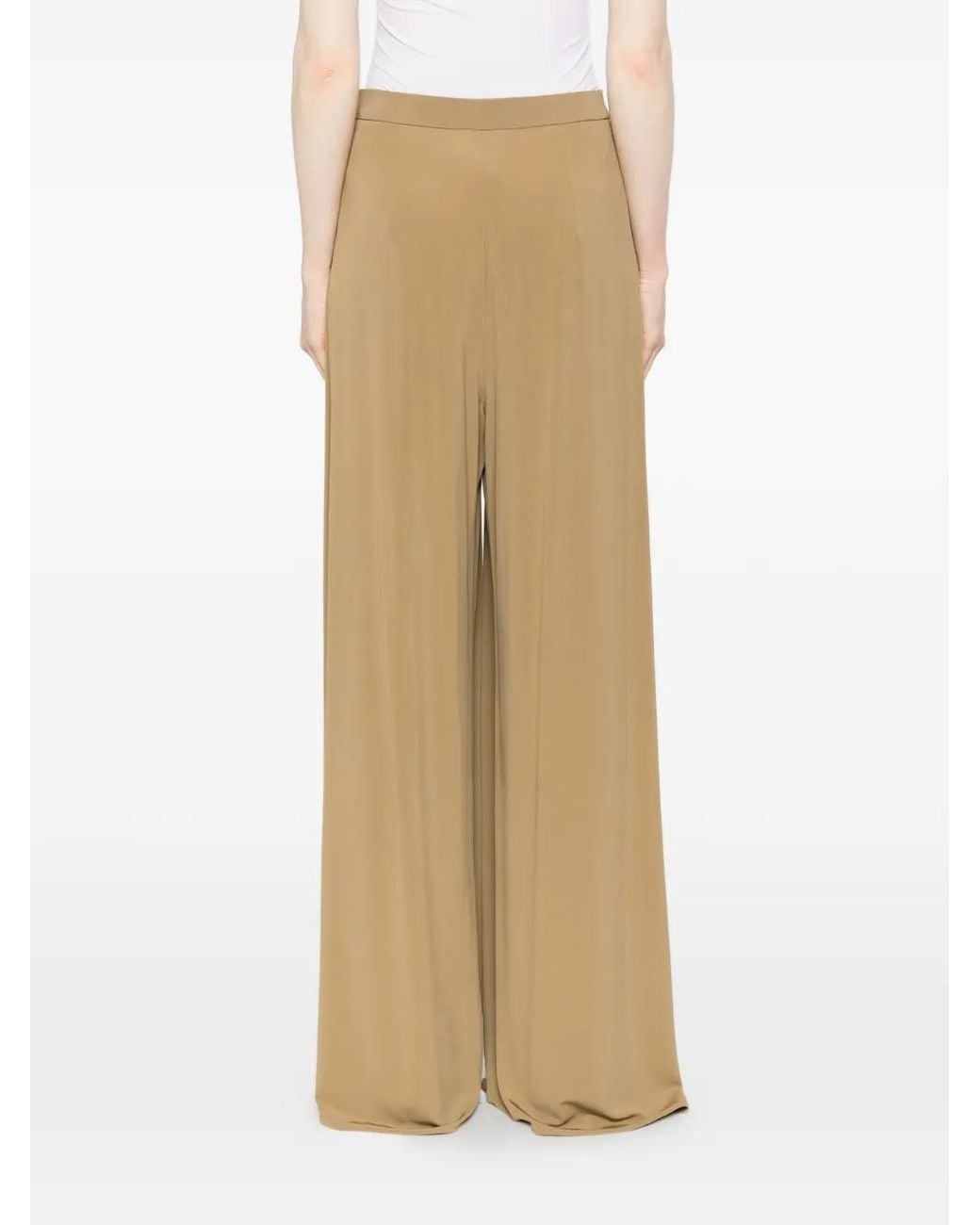 Max Mara Geplooide Broek in het Natural
