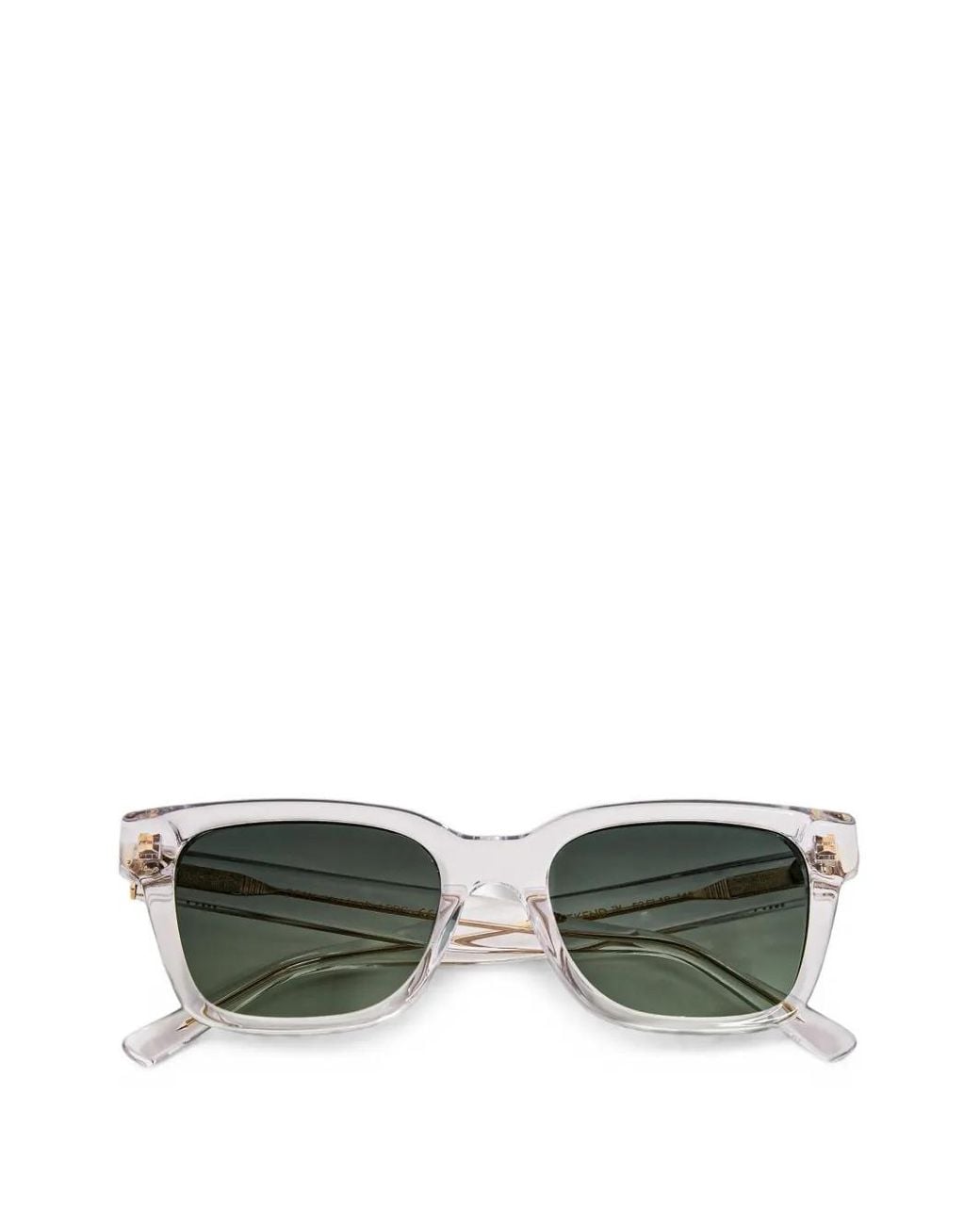 Messyweekend Green Dean Square-Frame Sunglasses