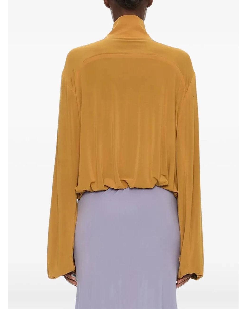 Christopher Esber Yellow Dannie Zip-Up Jacket