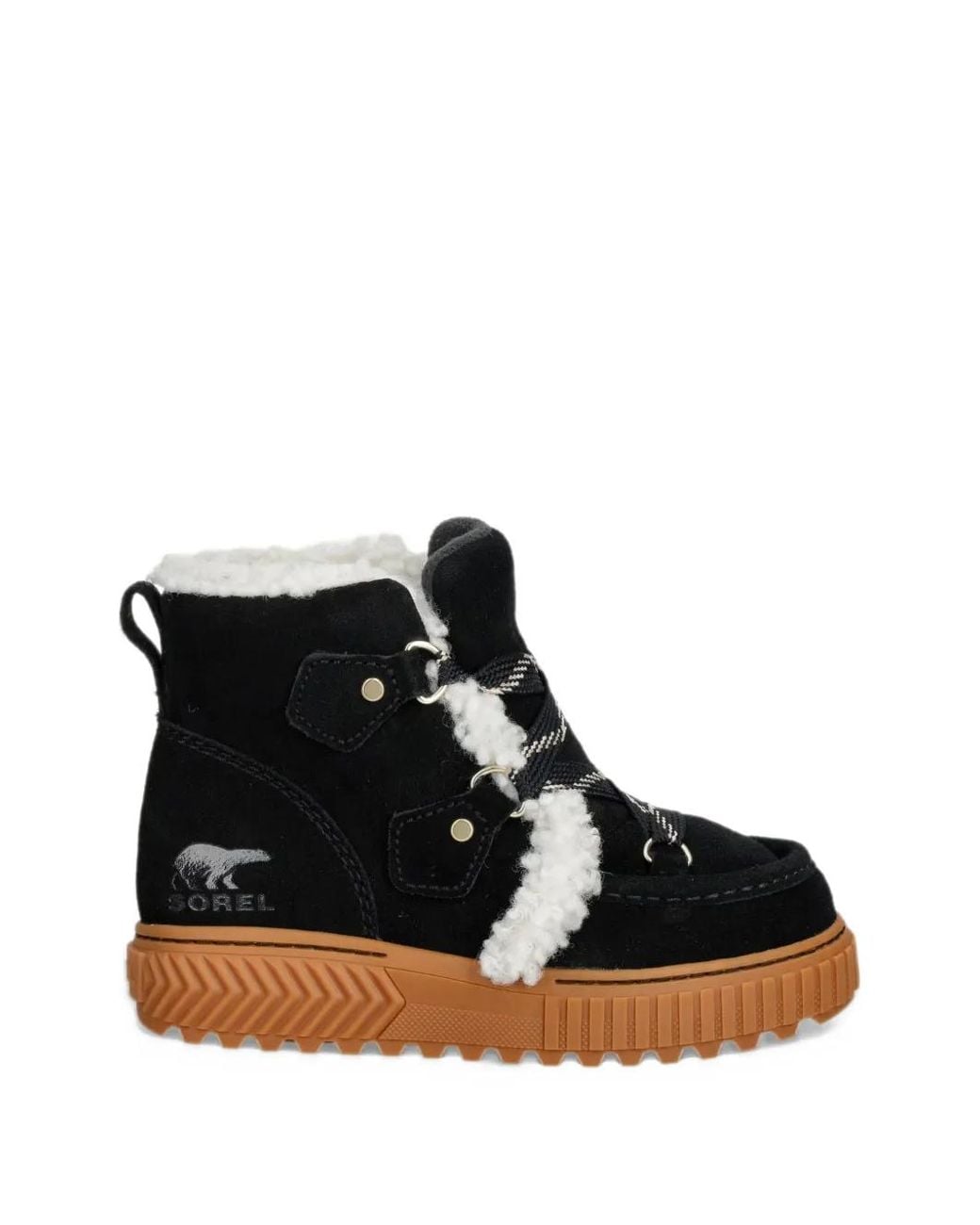 Sorel Black Ona Ave Alpine Waterproof Boots