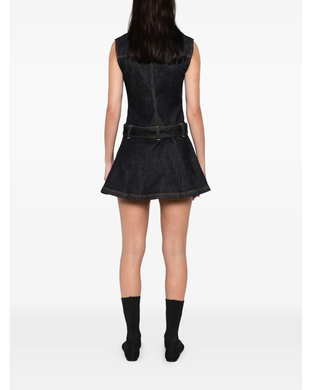 princess polly baby blue dress Black sequined knit minidress | Self-Portrait | Short main image 1